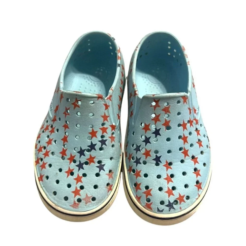 Native Miles C11 Patriotic Stars Sneaker Sandals